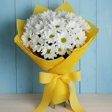 Букет Застенчивые лепестки в Шипуново Букет цветов из: Хризантемы в Шипуново