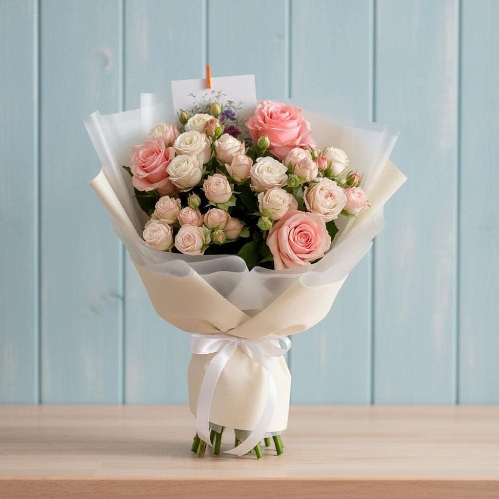 Букет цветов из: Розы в Шипуново