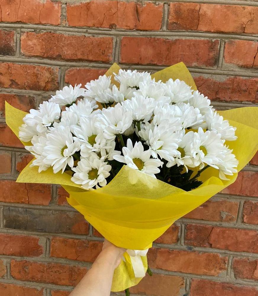 Букет Застенчивые лепестки в Шипуново Букет цветов из: Хризантемы в Шипуново